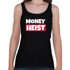 PRINTFASHION MONEY HEIST 2 - Női atléta - Fekete