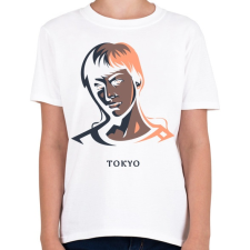 PRINTFASHION Money Heist - Tokyo - Gyerek póló - Fehér gyerek póló
