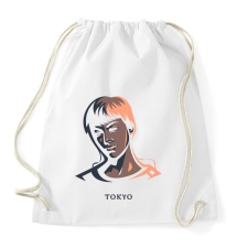 PRINTFASHION Money Heist - Tokyo - Sportzsák, Tornazsák - Fehér tornazsák
