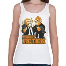 PRINTFASHION Monkey Fiction - Női atléta - Fehér