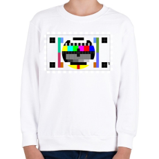 PRINTFASHION Monoscope 1 - Gyerek pulóver - Fehér