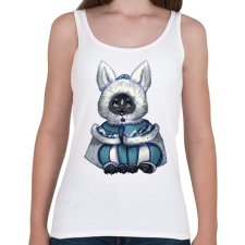 PRINTFASHION Monster Hunter Palico - Női atléta - Fehér női trikó