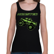 PRINTFASHION Monster - Női atléta - Fekete női trikó