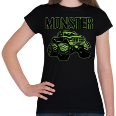 PRINTFASHION Monster - Női póló - Fekete