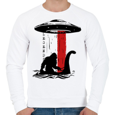 PRINTFASHION Monsters - Férfi pulóver - Fehér női pulóver, kardigán