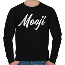PRINTFASHION Mooji 1 - Férfi pulóver - Fekete