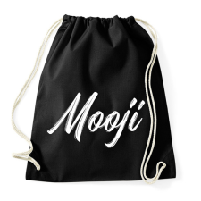 PRINTFASHION Mooji 1 - Sportzsák, Tornazsák - Fekete tornazsák