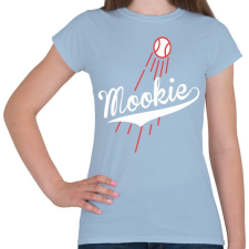 PRINTFASHION Mookie Redsox - Női póló - Világoskék női póló