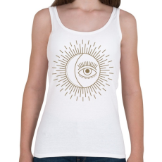 PRINTFASHION Moon&Eye - Női atléta - Fehér