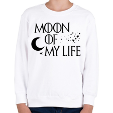 PRINTFASHION Moon Of My Life - Gyerek pulóver - Fehér gyerek pulóver, kardigán