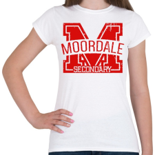 PRINTFASHION Moordale - Női póló - Fehér női póló