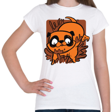 PRINTFASHION Mopsz - Női póló - Fehér