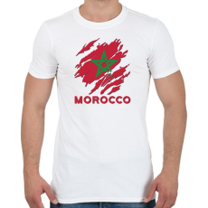 PRINTFASHION Morocco Marokkó - Férfi póló - Fehér