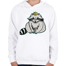 PRINTFASHION Mosómaci - Gyerek kapucnis pulóver - Fehér gyerek pulóver, kardigán