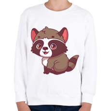 PRINTFASHION mosómaci - Gyerek pulóver - Fehér