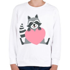 PRINTFASHION Mosómaci - Gyerek pulóver - Fehér gyerek pulóver, kardigán