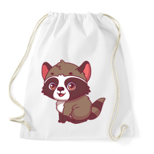 PRINTFASHION mosómaci - Sportzsák, Tornazsák - Fehér tornazsák