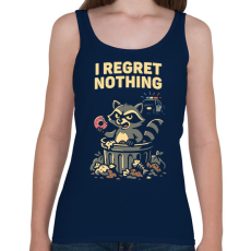 PRINTFASHION Mosómedve - Női atléta - Sötétkék