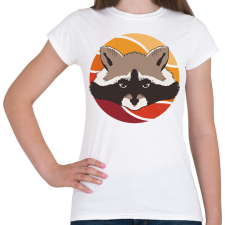 PRINTFASHION Mosómedve - Női póló - Fehér női póló