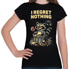 PRINTFASHION Mosómedve - Női póló - Fekete