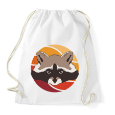 PRINTFASHION Mosómedve - Sportzsák, Tornazsák - Fehér tornazsák