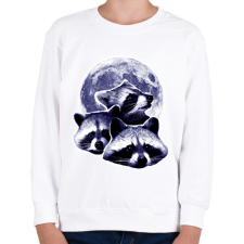 PRINTFASHION Mosómedvék - Gyerek pulóver - Fehér gyerek pulóver, kardigán