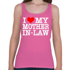 PRINTFASHION Mother in-law - Női atléta - Rózsaszín