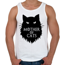 PRINTFASHION Mother of cats  - Férfi atléta - Fehér atléta, trikó