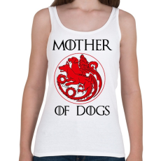 PRINTFASHION Mother of Dogs - Női atléta - Fehér