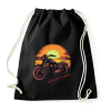 PRINTFASHION Motor a naplementében - Sportzsák, Tornazsák - Fekete