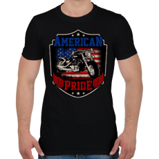 PRINTFASHION Motor - Férfi póló - Fekete