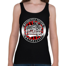 PRINTFASHION motorcycle - Női atléta - Fekete