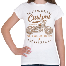 PRINTFASHION Motoros 04 - Original Motors - Női póló - Fehér női póló