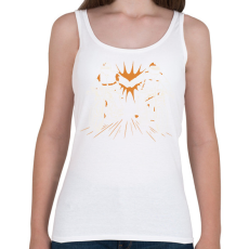 PRINTFASHION Motoros barátság - Női atléta - Fehér