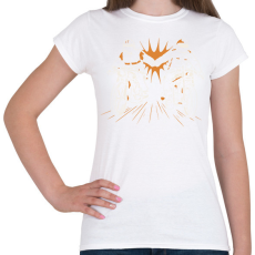 PRINTFASHION Motoros barátság - Női póló - Fehér