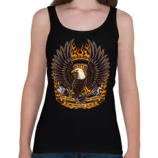 PRINTFASHION motoros - Női atléta - Fekete