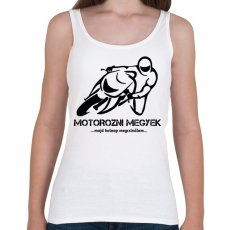 PRINTFASHION MOTOROZNI MEGYEK - Női atléta - Fehér