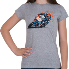 PRINTFASHION Motorsport - Női póló - Sport szürke