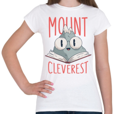 PRINTFASHION Mount Cleverest - Női póló - Fehér