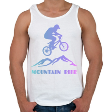 PRINTFASHION mountain bike - Férfi atléta - Fehér
