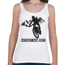 PRINTFASHION MOUNTAIN BIKE - Női atléta - Fehér női trikó