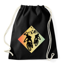 PRINTFASHION MOUNTAIN BIKE - Sportzsák, Tornazsák - Fekete tornazsák