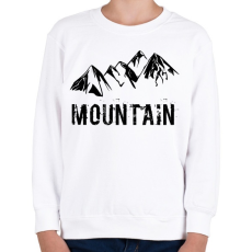 PRINTFASHION Mountain  - Gyerek pulóver - Fehér