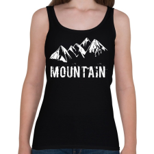 PRINTFASHION Mountain  - Női atléta - Fekete női trikó
