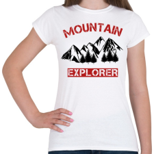 PRINTFASHION Mountain  - Női póló - Fehér női póló