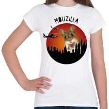 PRINTFASHION Mouzilla - Női póló - Fehér női póló