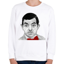 PRINTFASHION Mr. Bean - Gyerek pulóver - Fehér gyerek pulóver, kardigán