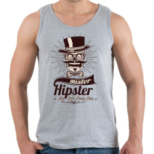 PRINTFASHION Mr. Hipszter - Férfi atléta - Sport szürke atléta, trikó