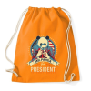 PRINTFASHION Mr. Panda - Sportzsák, Tornazsák - Narancssárga