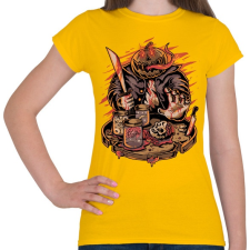 PRINTFASHION MR. Tök - Női póló - Sárga női póló